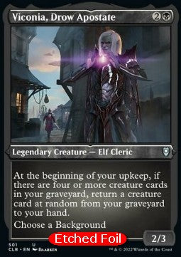 Viconia, Drow Apostate (V.1)⁣ - Commander Legends: Battle for Baldur's Gate: Extras⁣ (Uncommon)⁣ [501]