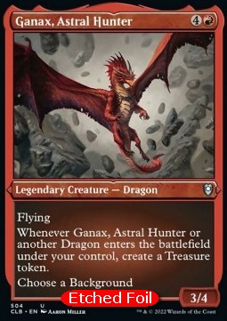 Ganax, Astral Hunter (V.1)⁣ - Commander Legends: Battle for Baldur's Gate: Extras⁣ (Uncommon)⁣ [504]