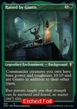 Raised by Giants (V.1)⁣ - Commander Legends: Battle for Baldur's Gate: Extras⁣ (Rare)⁣ [520]