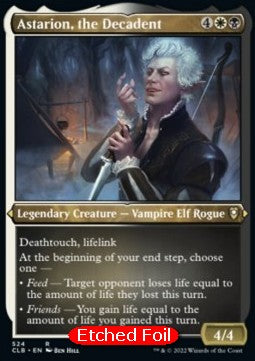 Astarion, the Decadent (V.1)⁣ - Commander Legends: Battle for Baldur's Gate: Extras⁣ (Rare)⁣ [524]