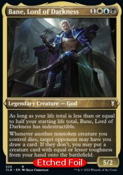 Bane, Lord of Darkness (V.1)⁣ - Commander Legends: Battle for Baldur's Gate: Extras⁣ (Rare)⁣ [526]