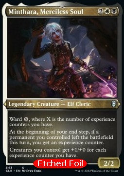 Minthara, Merciless Soul (V.1)⁣ - Commander Legends: Battle for Baldur's Gate: Extras⁣ (Uncommon)⁣ [543]