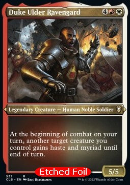 Duke Ulder Ravengard (V.1)⁣ - Commander Legends: Battle for Baldur's Gate: Extras⁣ (Rare)⁣ [531]
