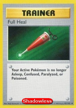 Full Heal⁣ - Base Set⁣ (Uncommon)⁣ [82]