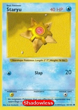 Staryu⁣ - Base Set⁣ (Common)⁣ [65]