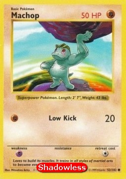 Machop⁣ - Base Set⁣ (Common)⁣ [52]