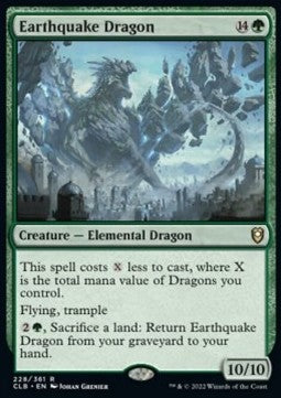 Earthquake Dragon⁣ - Commander Legends: Battle for Baldur's Gate⁣ (Rare)⁣ [228]