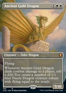 Ancient Gold Dragon (V.1)⁣ - Commander Legends: Battle for Baldur's Gate: Extras⁣ (Mythic)⁣ [365]