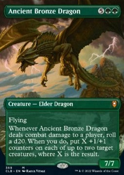 Ancient Bronze Dragon (V.1)⁣ - Commander Legends: Battle for Baldur's Gate: Extras⁣ (Mythic)⁣ [369]