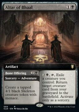 Altar of Bhaal // Bone Offering⁣ - Commander Legends: Battle for Baldur's Gate: Extras⁣ (Rare)⁣ [569]