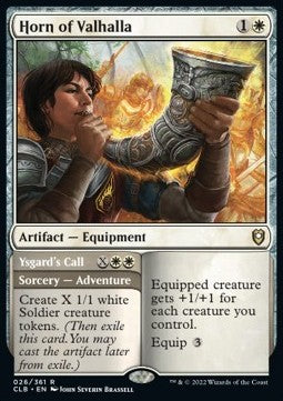 Horn of Valhalla // Ysgard's Call⁣ - Commander Legends: Battle for Baldur's Gate⁣ (Rare)⁣ [26]