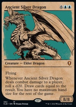 Ancient Silver Dragon (V.2)⁣ - Commander Legends: Battle for Baldur's Gate: Extras⁣ (Mythic)⁣ [382]