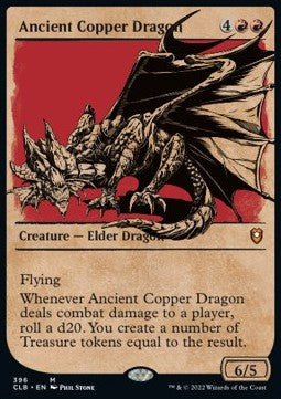 Ancient Copper Dragon (V.2)⁣ - Commander Legends: Battle for Baldur's Gate: Extras⁣ (Mythic)⁣ [396]