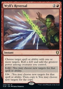 Wyll's Reversal⁣ - Commander Legends: Battle for Baldur's Gate⁣ (Rare)⁣ [209]