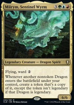Miirym, Sentinel Wyrm⁣ - Commander Legends: Battle for Baldur's Gate⁣ (Rare)⁣ [284]