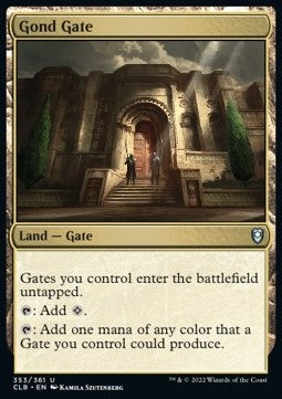 Gond Gate⁣ - Commander Legends: Battle for Baldur's Gate⁣ (Uncommon)⁣ [353]