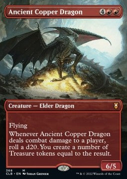 Ancient Copper Dragon (V.1)⁣ - Commander Legends: Battle for Baldur's Gate: Extras⁣ (Mythic)⁣ [368]