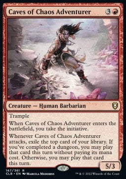 Caves of Chaos Adventurer⁣ - Commander Legends: Battle for Baldur's Gate⁣ (Rare)⁣ [167]