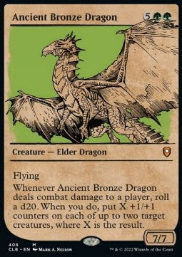 Ancient Bronze Dragon (V.2) - Commander Legends: Battle for Baldur's Gate: Extras (Mythic) [XCLB-406]