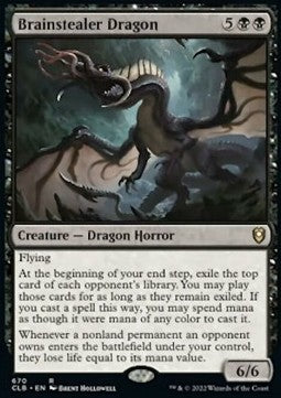 Brainstealer Dragon (V.1)⁣ - Commander Legends: Battle for Baldur's Gate: Extras⁣ (Rare)⁣ [670]