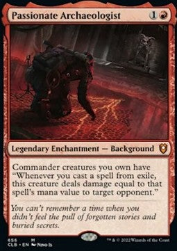Passionate Archaeologist (V.1)⁣ - Commander Legends: Battle for Baldur's Gate: Extras⁣ (Mythic)⁣ [656]