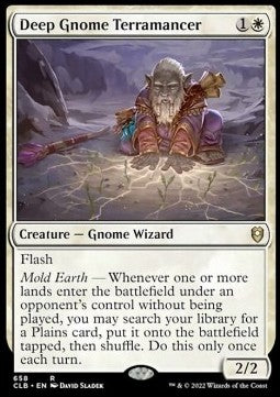 Deep Gnome Terramancer (V.1)⁣ - Commander Legends: Battle for Baldur's Gate: Extras⁣ (Rare)⁣ [658]