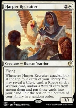 Harper Recruiter (V.1)⁣ - Commander Legends: Battle for Baldur's Gate: Extras⁣ (Rare)⁣ [659]