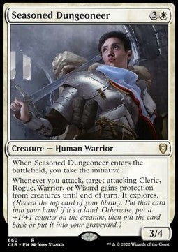 Seasoned Dungeoneer (V.1)⁣ - Commander Legends: Battle for Baldur's Gate: Extras⁣ (Rare)⁣ [660]