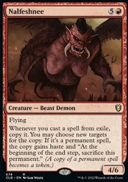 Nalfeshnee (V.1)⁣ - Commander Legends: Battle for Baldur's Gate: Extras⁣ (Rare)⁣ [678]