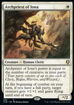 Archpriest of Iona⁣ - Commander Legends: Battle for Baldur's Gate: Extras⁣ (Rare)⁣ [686]