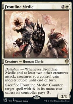 Frontline Medic⁣ - Commander Legends: Battle for Baldur's Gate: Extras⁣ (Rare)⁣ [693]