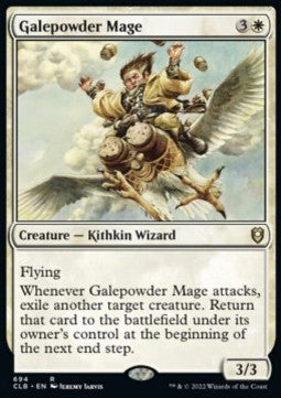 Galepowder Mage⁣ - Commander Legends: Battle for Baldur's Gate: Extras⁣ (Rare)⁣ [694]