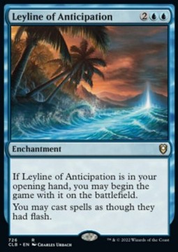 Leyline of Anticipation⁣ - Commander Legends: Battle for Baldur's Gate: Extras⁣ (Rare)⁣ [726]