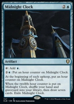 Midnight Clock⁣ - Commander Legends: Battle for Baldur's Gate: Extras⁣ (Rare)⁣ [727]