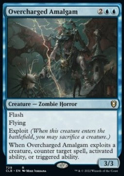 Overcharged Amalgam - Commander Legends: Battle for Baldur's Gate: Extras (Rare) [XCLB-729]