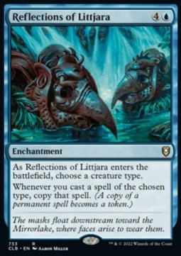Reflections of Littjara⁣ - Commander Legends: Battle for Baldur's Gate: Extras⁣ (Rare)⁣ [733]