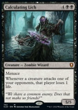 Calculating Lich⁣ - Commander Legends: Battle for Baldur's Gate: Extras⁣ (Mythic)⁣ [742]