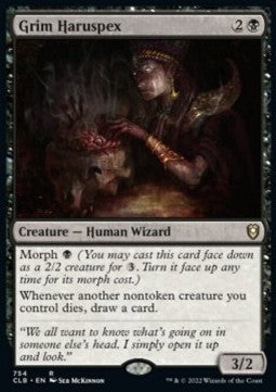 Grim Haruspex⁣ - Commander Legends: Battle for Baldur's Gate: Extras⁣ (Rare)⁣ [754]