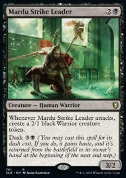 Mardu Strike Leader⁣ - Commander Legends: Battle for Baldur's Gate: Extras⁣ (Rare)⁣ [761]