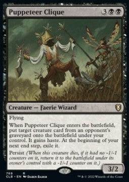 Puppeteer Clique⁣ - Commander Legends: Battle for Baldur's Gate: Extras⁣ (Rare)⁣ [769]