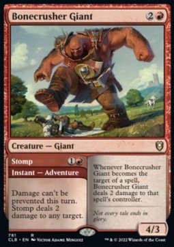 Bonecrusher Giant // Stomp⁣ - Commander Legends: Battle for Baldur's Gate: Extras⁣ (Rare)⁣ [781]