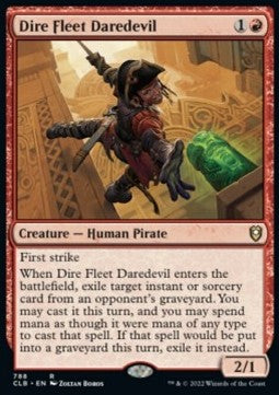Dire Fleet Daredevil⁣ - Commander Legends: Battle for Baldur's Gate: Extras⁣ (Rare)⁣ [788]