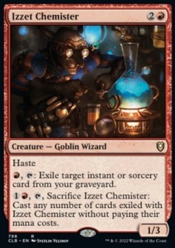Izzet Chemister⁣ - Commander Legends: Battle for Baldur's Gate: Extras⁣ (Rare)⁣ [798]