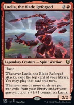 Laelia, the Blade Reforged - Commander Legends: Battle for Baldur's Gate: Extras (Rare) [XCLB-801]