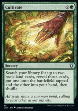 Cultivate⁣ - Commander Legends: Battle for Baldur's Gate: Extras⁣ (Uncommon)⁣ [821]