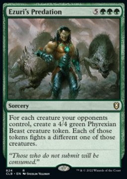 Ezuri's Predation⁣ - Commander Legends: Battle for Baldur's Gate: Extras⁣ (Rare)⁣ [824]