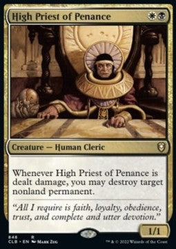High Priest of Penance⁣ - Commander Legends: Battle for Baldur's Gate: Extras⁣ (Rare)⁣ [848]