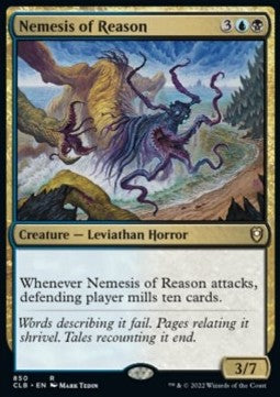 Nemesis of Reason - Commander Legends: Battle for Baldur's Gate: Extras (Rare) [XCLB-850]