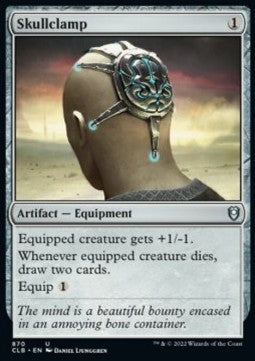 Skullclamp⁣ - Commander Legends: Battle for Baldur's Gate: Extras⁣ (Uncommon)⁣ [870]