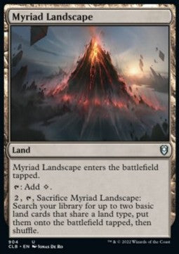 Myriad Landscape⁣ - Commander Legends: Battle for Baldur's Gate: Extras⁣ (Uncommon)⁣ [904]